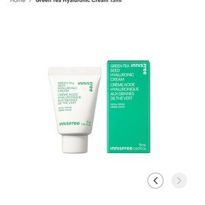Innisfree Green Tea Hyaluronic Cream 15ml